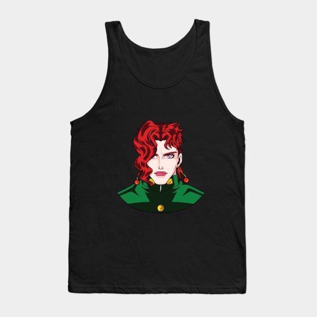 Kakyoin Green Anime Fan art Tank Top by Branigan